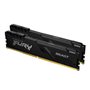 Memória ram ddr4 32gb 2x16gb kingston - 3200mhz - pc4 - 25600 - fury beast - preto