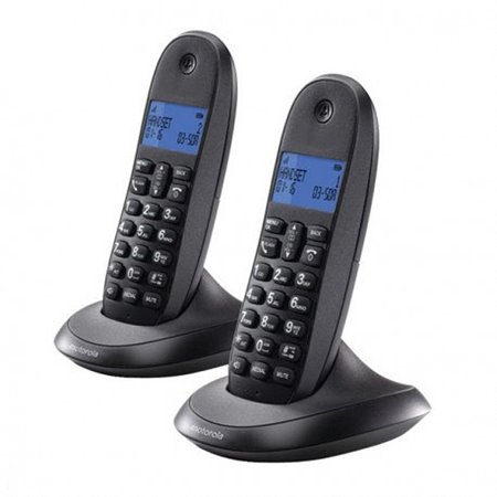 Motorola duo c1002 telefone cinza