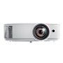 Projetor optoma w309st ansi dlp wxga 3800 lumens - hdmi - vga - usb - full 3d - branco