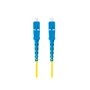 Fibra óptica patch cord sc - upc lanberg 2m mono simplex g657a1 lszh amarelo