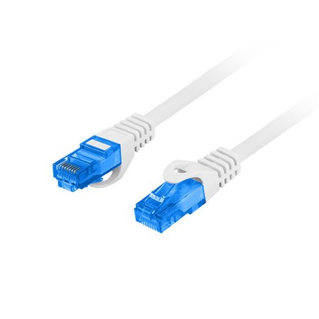 Patch cord rj45 lanberg cat.6a s - ftp lszh cca 15m fluke passou cinza