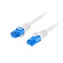 Patch cord rj45 lanberg cat.6a s - ftp lszh cca 15m fluke passou cinza