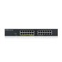 Switch 24 portas zyxel gs1915 - 24ep - eu0101f 100 - 1000 gigabit ethernet 12 portas poe