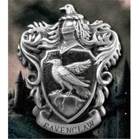 Escudo de parede coleção nobre harry potter casa ravenclaw resina 20 x 28 cm