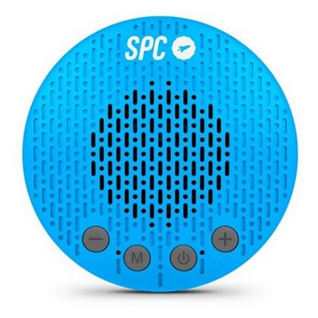 Spc splash 2 alto-falante bluetooth azul 5w - alcance de até 10m - resistente a respingos