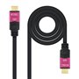 Nanocable v2.0 cabo hdmi 4k@60hz 18 gbps com repetidor a - m - a - m preto 15 m