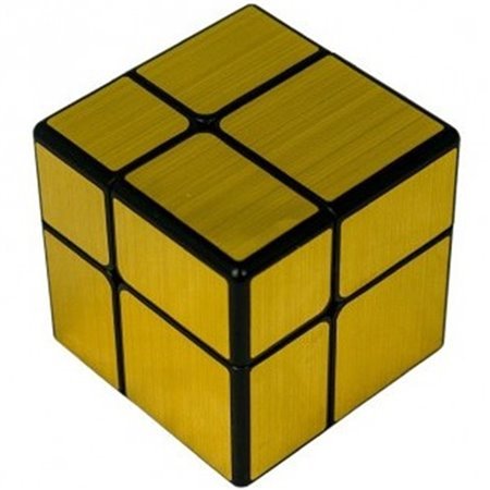 Cubo de Rubik qiyi espelho 2x2 ouro