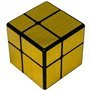 Cubo de Rubik qiyi espelho 2x2 ouro