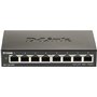 Switch d - link 8 portas 10 - 100 - 1000 gerenciáveis easysmart