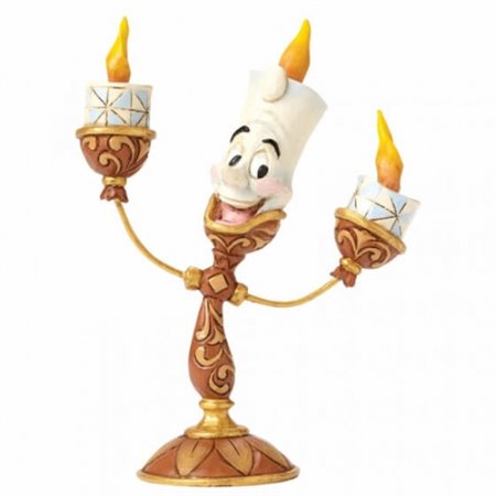 Figura enesco disney a bela e a fera lumiere