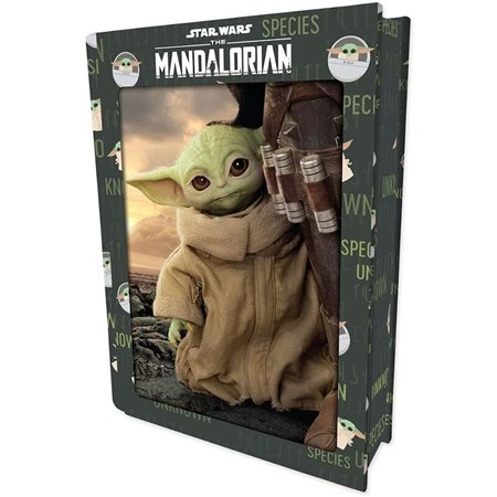 Prime 3d star wars the mandalorian lenticular book puzzle 300 peças