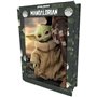 Prime 3d star wars the mandalorian lenticular book puzzle 300 peças