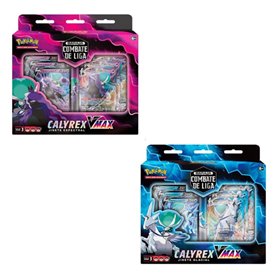 jogo de cartas pokemon tcg baralhos de combate calyrex vmax 6 unidades inglês