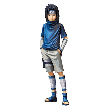 Figura banpresto naruto grandista uchiha sasuke 2 dimensões do mangá