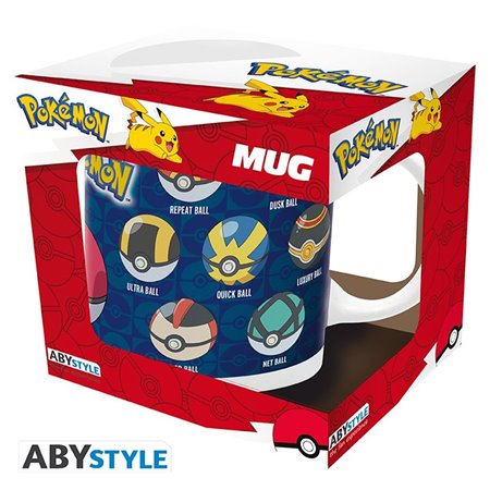 Mug abystyle pokemon - pokebolas