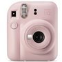 Câmera com flash Fujifilm mini instax 12 - exposição automática - rosa pastel