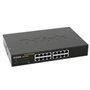 Switch 16 portas 10 - 100 - 1000 gigabit metal cobre desktop switch d - link