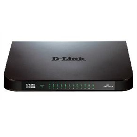 Switch 24 portas 10 - 100 - 1000 go - sw - 24g d - link