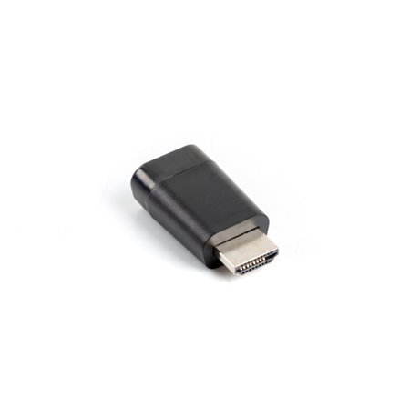 Adaptador lanberg hdmi macho - vga fêmea preto