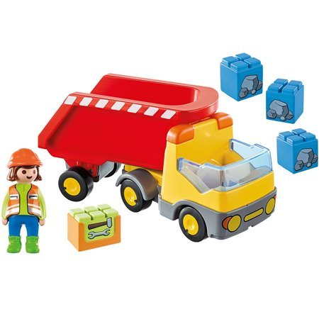 Caminhão de construção Playmobil 1.2.3