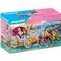 Playmobil carruagem romântica puxada por cavalos