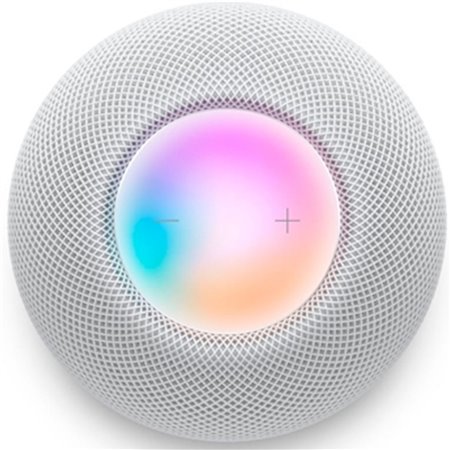 Apple homepod mini alto-falante siri branco - voice over - homekit - wi-fi - bt my5h2y - a