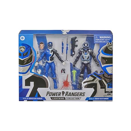 Figura hasbro power rangers blue ranger a & blue ranger b pack 2 figuras 15 cm