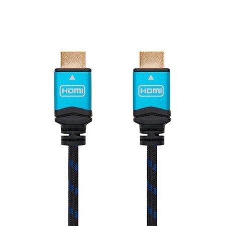 Cabo hdmi (a) para hdmi (a) 4k 1,5m nanocabo preto m - m - 60hz - 18gbps - v2.0 - trançado