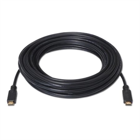 Nanocable hec cabo hdmi com repetidor 30m - macho - macho - preto