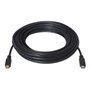 Nanocable hec cabo hdmi com repetidor 30m - macho - macho - preto