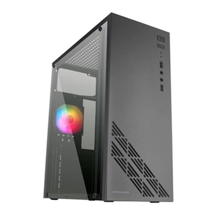 Gabinete de computador mars gaming mc100 atx usb 3.0 1 x 90mm frgb preto