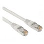 Patch cord rede utp cat.5e rj45 nanocabo 0,25m cinza