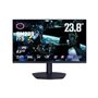 Monitor led gaming de 23,8 polegadas coolermaster gm238 - ffs ips - fhd - hdmi - dp - 144hz - 0,5ms - vesa 100 x 100