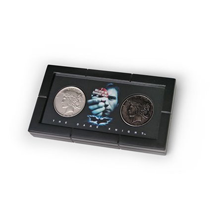 Conjunto de 2 moedas a coleção nobre cavaleiro das trevas harvey dent em caixa dlx