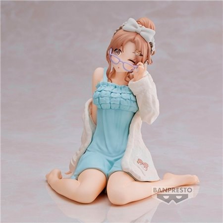 Figura banpresto the idolmaster cores brilhantes relax time hinana ichikawa 11cm