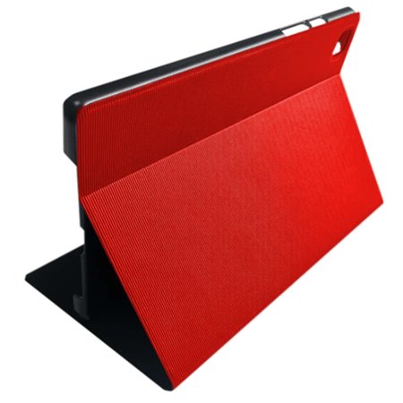 Estojo prateado ht para tablet samsung tab a7 10,4 polegadas 2020 t500 - t505 vermelho