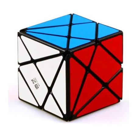 cubo de rubik qiyi eixo 3x3 preto