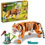 tigre majestoso criador de lego
