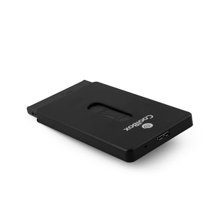 Invólucro do disco rígido - hdd - ssd coolbox coo - scs - 2533 slot usb 3.0 de 2,5 polegadas - entrada