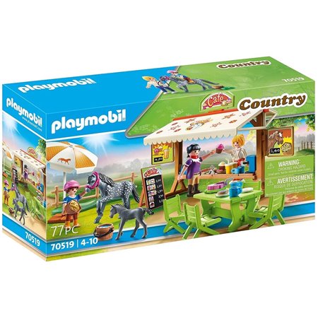 pônei lanchonete playmobil