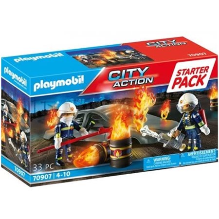 Playmobil starter pack broca de incêndio