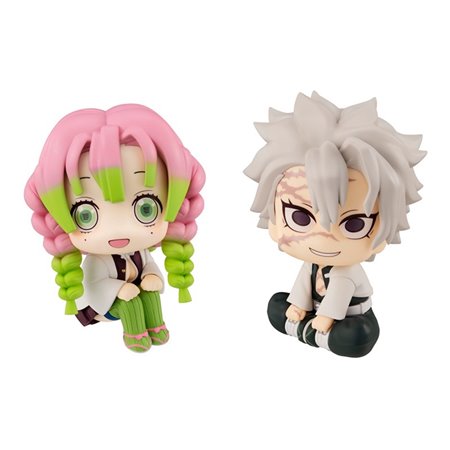 Figures megahouse look up series kimetsu no yaiba demon slayer mitsuri kanroji & sanemi shinazugawa