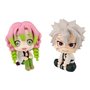 Figures megahouse look up series kimetsu no yaiba demon slayer mitsuri kanroji & sanemi shinazugawa