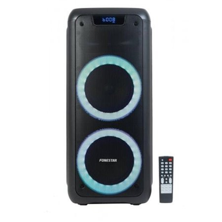 Caixa de som portátil Fonestar party - duo bluetooth - 100w - controle remoto