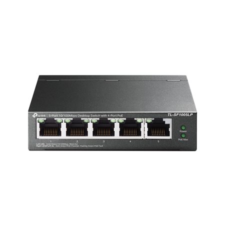 Switch 5 portas tp - link tl - sf1005lp 10 - 100 4 portas poe