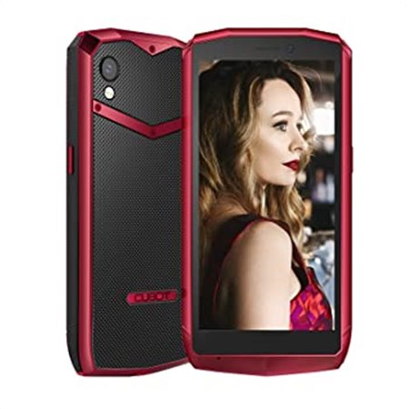 Smartphone cubot pocket red 4 inches qhd + - 64gb rom - 4gb ram - 16mpx - 5mpx - quad core - dual sim - nfc