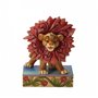 Figura decorativa enesco disney o rei leão simba