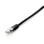 Cabo de rede patch cord rj45 u - utp cat6 15m preto