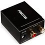 Fonestar fo - conversor de áudio 37da - áudio digital para analógico - entrada óptica spdif - spdif coaxial - saída de áudio est