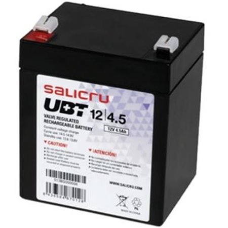 Bateria salicru AGM compatível com UPS 4.5ah 12v